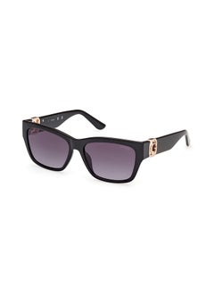 GUESS Women's UV Protection Rectangular Sunglasses - GU0010501B56 - Lens Size: 56 Mm  - Image 1