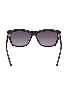 GUESS Women's UV Protection Rectangular Sunglasses - GU0010501B56 - Lens Size: 56 Mm  - Image 4