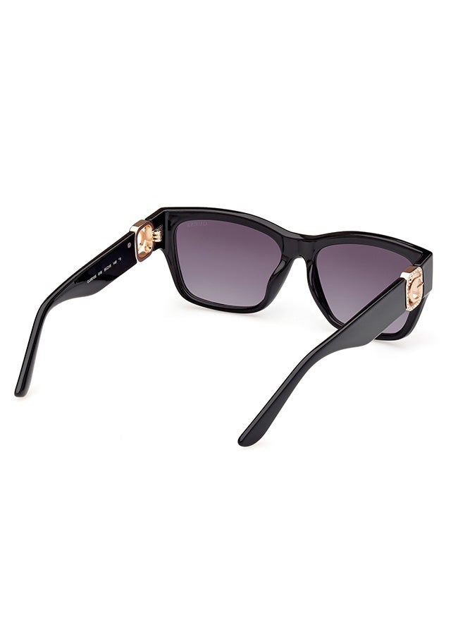 GUESS Women's UV Protection Rectangular Sunglasses - GU0010501B56 - Lens Size: 56 Mm - Image 5