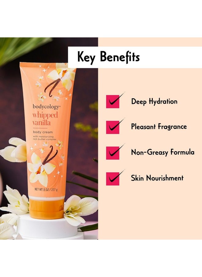 Bodycology Bodycology Whipped Vanilla Body Cream Women 8 oz  - Image 4