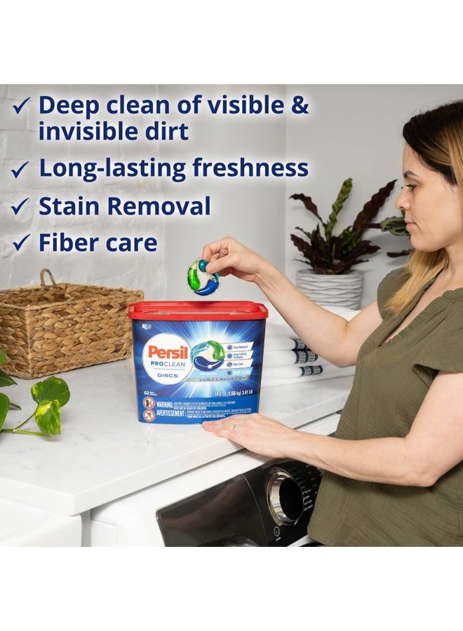 Persil Discs Laundry Detergent Pacs, Active Scent Boost, 59 Count  - Image 3