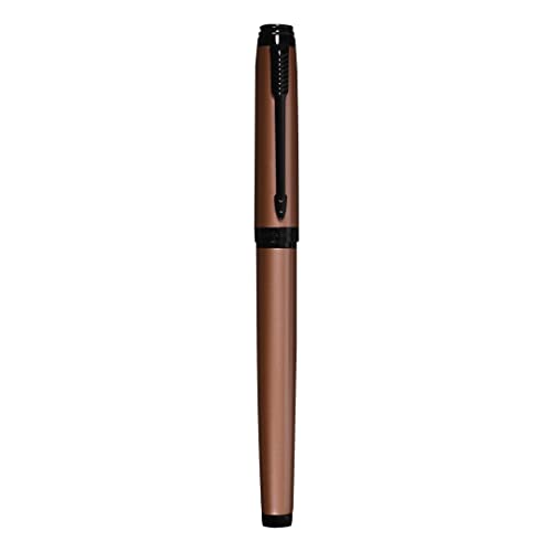 Parker Ambient Rose Gold Black Metal Trim Roller Ball Pen, Luxurious and Elegant, Perfect for Office Professionals, College Students, and Individual Use, Stylish and Reliable - Image 1