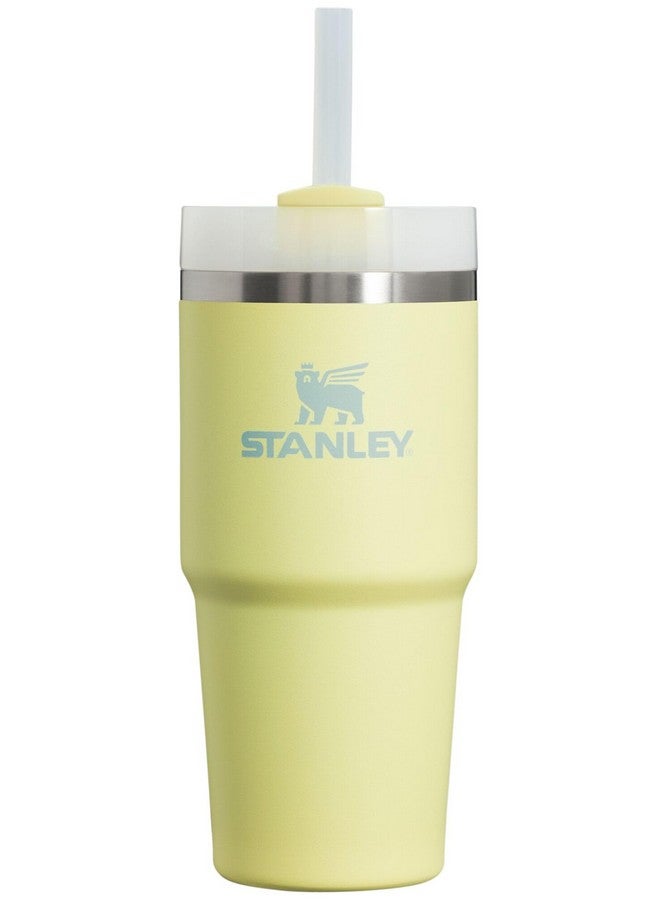 Stanley Stanley Quencher H2.0 Tumbler with Straw 14 oz | Flowstate 3-Position Lid | Cup Holder Compatible for Travel | Insulated Stainless Steel Cup | BPA-Free | Pomelo  - Image 1