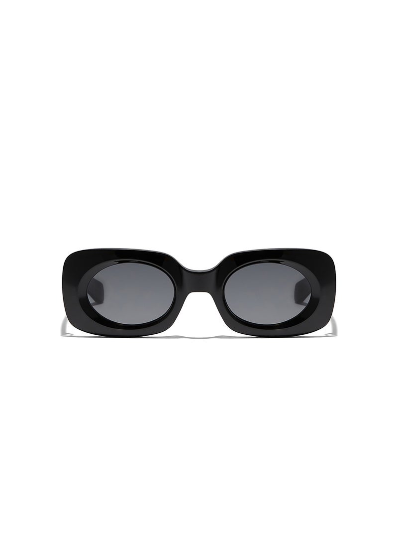 Blackout Duo,Women Sunglasses, Rectangle Sunglasses, UV Protection: UV400 (Black,Black)  - Image 2