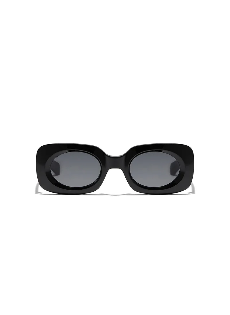 Blackout Duo,Women Sunglasses, Rectangle Sunglasses, UV Protection: UV400 (Black,Black)