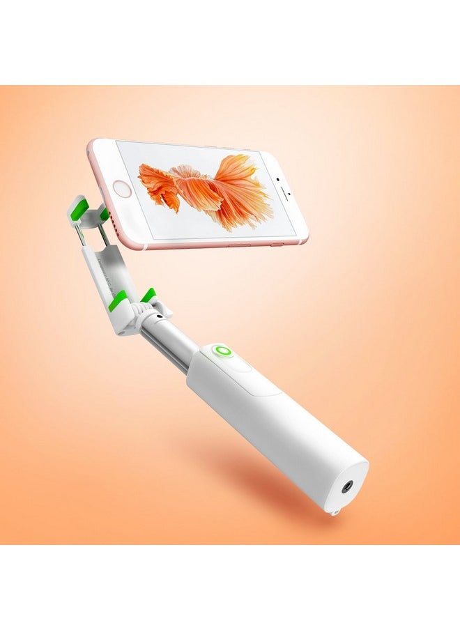 iOttie - Migo Mini Selfie Stick Gopro Pole With Detachable Bluetooth Remote Shutter Tripod Mount For Iphone 7 Plus Galaxy S7 Edge And Hero4 White - Image 1