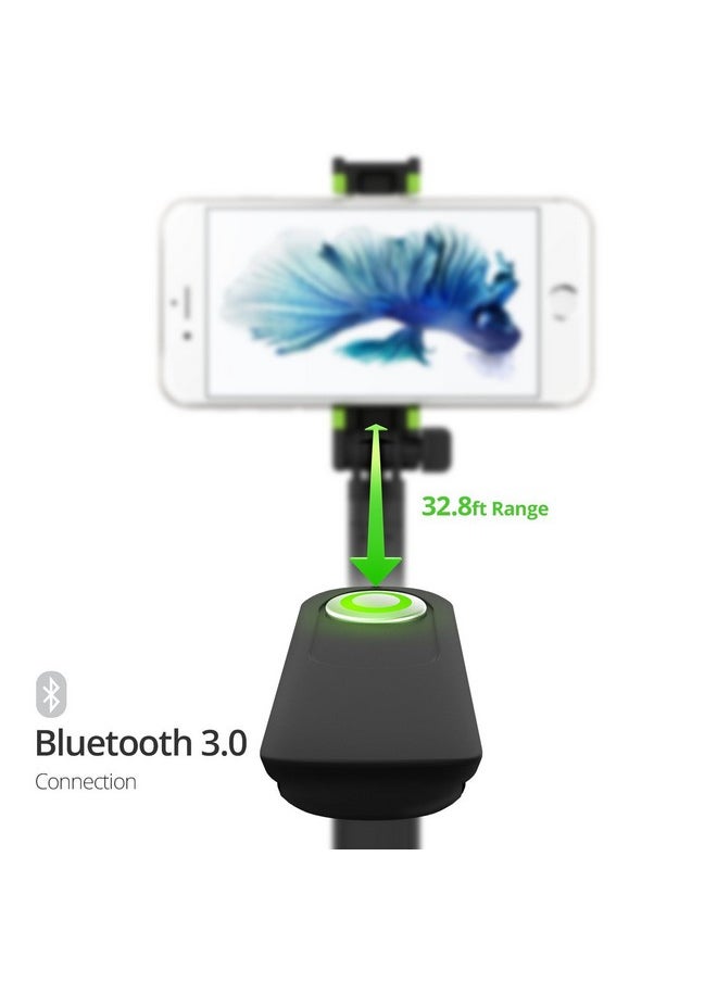 iOttie - Migo Mini Selfie Stick Gopro Pole With Detachable Bluetooth Remote Shutter Tripod Mount For Iphone 7 Plus Galaxy S7 Edge And Hero4 White - Image 1