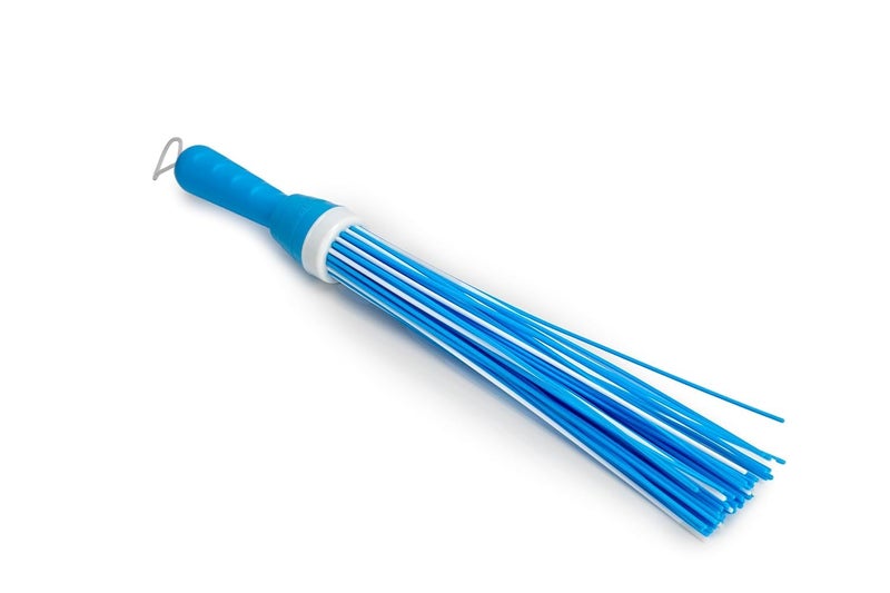 Freshome Heavy-Duty Kharata Plastic Broom | 250 gm | 22Inches with 60 bristles | Wet & Dry Floor Cleaning Fiber Broom Hard Bristle Plastic Broom Stick for Home and Floor Scrubbing in Bathroom (1) - Image 1