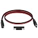 iGreely SAE Plug to DC 55mm x 21mm Male 14AWG 2ft60cm Adapters Cables with SAE Polarity Reverse Adapter for Automotive RV Solar Panel - Image 2