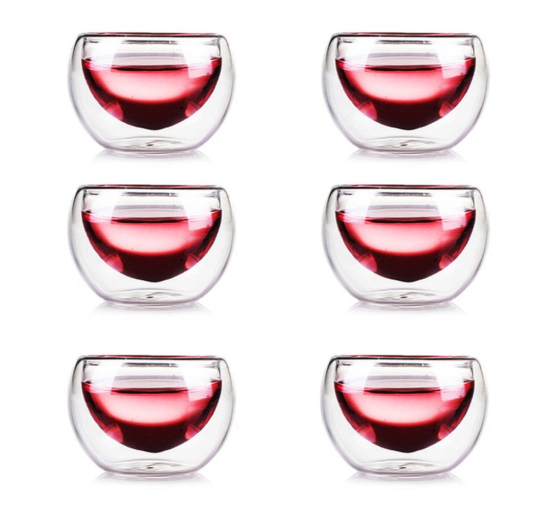 Jusalpha 11 PC-Glass Filtering Tea Maker Teapot with a Warmer and 6 Tea Cups Set (Version 2, 27-Oz) - Image 2
