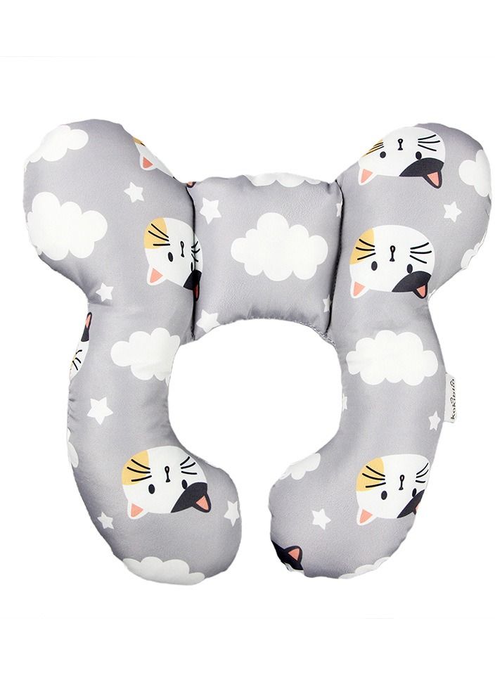 KAKIBLIN Baby Anti-offset Head Fixed Head  U Shaped Pillow