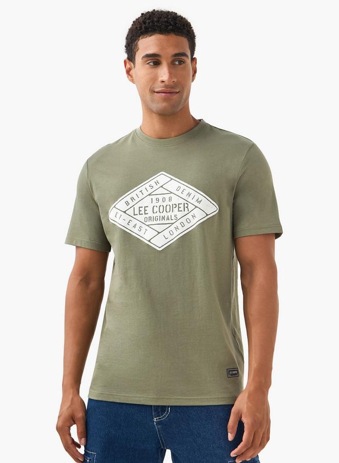 Lee Cooper Logo Detail Crew Neck T-shirt - Image 1