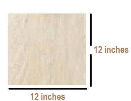 WUD 4pcs Idli Cloth for Steaming idlis, 12 x12 inch Square Shapes with Seamed Edges, Material - Unbleached Muslin Cotton - Image 3