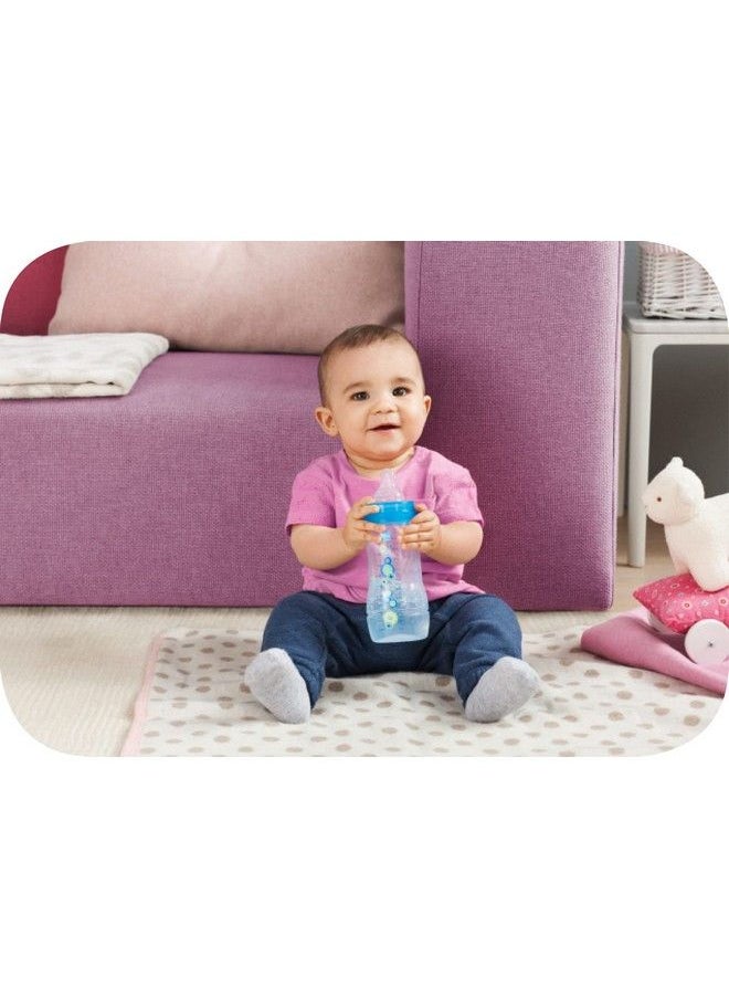 MAM - Easy Active Baby Bottle Switch Between Breast And To Clean 4+ Months Boy (Pack Of 2) - Image 1