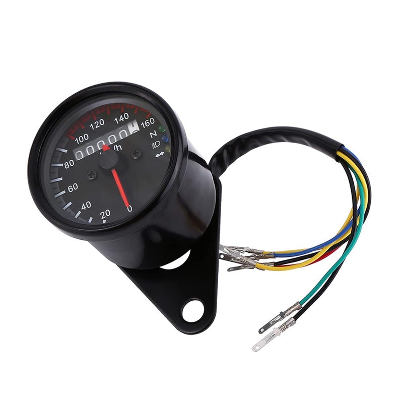 Detachable clean Motorcycle Speedometer Universal 12V Tachometer Speed Gauge LED Backlight Digital Motorbike Odometer, Black(Black) Temp & permanent project compatible Wide use selected material Flexible varied design Widely used design Low dust buildup Home & professional compatible Globally trusted quality Advanced compact design Repeated use resistant selected material General compatible design Gulf market standard build Working day delivery service Durability enhanced Global flexible assemble picks All territory compatible build Wear resistant upgraded material Elegant practical multi-option build Economical upgraded quality Trendy versatile build Anti topple design All storage space compatible Cost effective upgraded craftsmanship Durability boost selected material Durable versatile substance - Image 1
