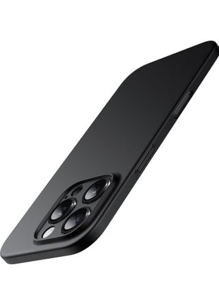 Ultra-Slim 0.35mm Case for iPhone 16 Pro Max (6.9 Inch) – Lightweight Matte Finish, Full Camera Lens Protection, Minimalist Hard Cover (Black) - pzsku/ZD309C65B1B4BF179A377Z/45/_/1739488396/93b2baa3-dce1-496f-935d-44f49423a59d