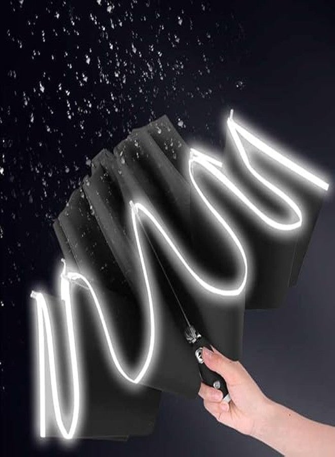 CHALISA Travel radium Umbrella Windproof Large Compact Automatic Umbrella for Men & Women, Auto Open & Close, Strong & Lightweight, Sun & Rain Protection, Portable Folding Umbrella with Cover Big Size for Kids & Adults - Image 5