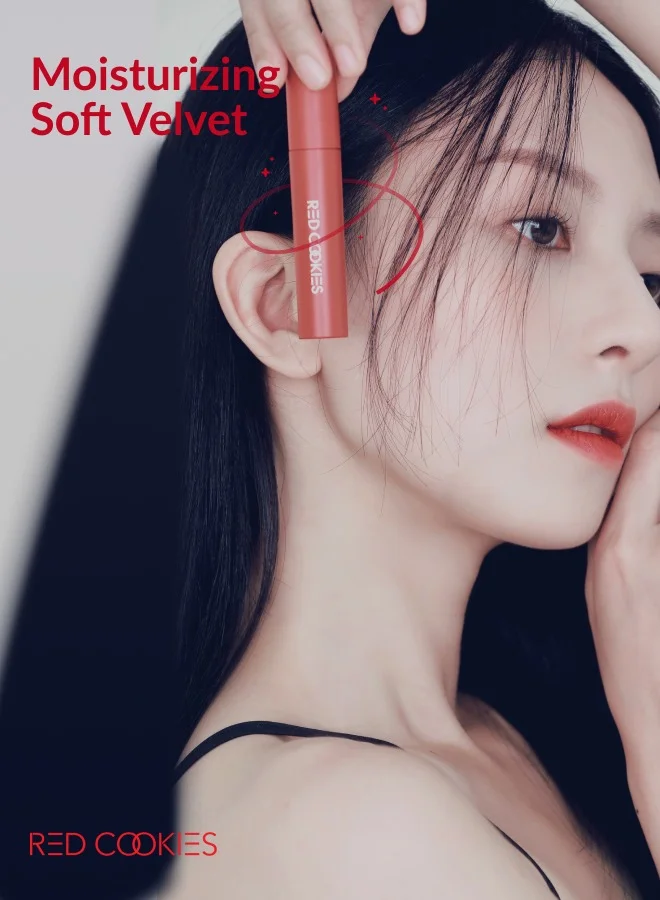 RED COOKIES Korean Glow Water Wrap 2 in 1 Tint Lipstick - Shade: D3 Sinbi Ending