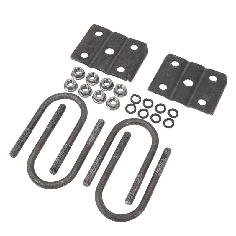 Trailer U Bolt Kit: 4 Hot Dipped Galvanized Steel Alloy U Bolts 2 Plates - Superior Rust Resistance Universal Fit for 3,500lb 2-3/8in Round Trailer Axles Boat Trailer Suspension Maintenance - Image 1