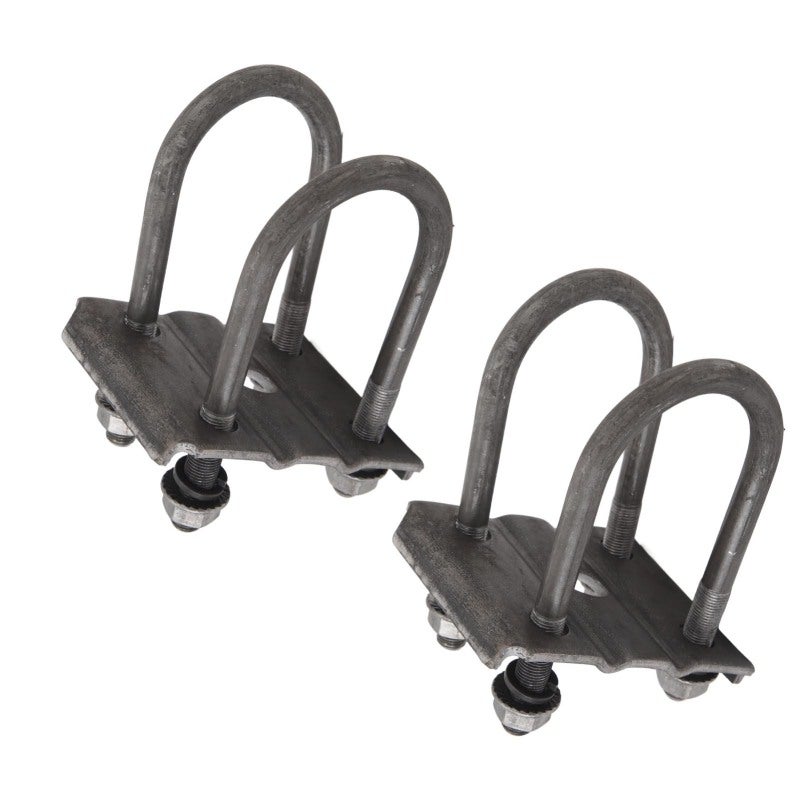 Trailer U Bolt Kit: 4 Hot Dipped Galvanized Steel Alloy U Bolts 2 Plates - Superior Rust Resistance Universal Fit for 3,500lb 2-3/8in Round Trailer Axles Boat Trailer Suspension Maintenance - Image 2