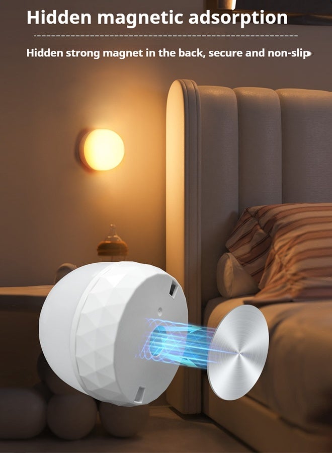 RESONIX 2-Pack E27 Dimmable LED Light Bulbs, Rechargeable with Remote Control, 3 Color Temperatures, Timer Function, Detachable Magnetic Battery-Operated Bulbs  - Image 5
