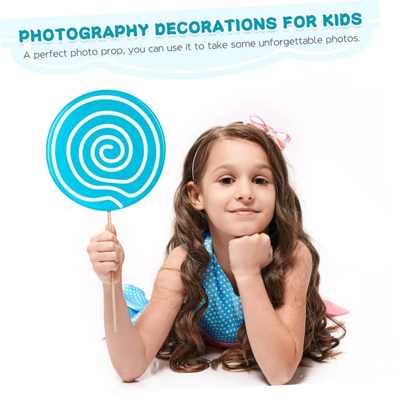 Ipetboom 3-Piece Giant Lollipop Prop For Party Photo Decor - Image 4