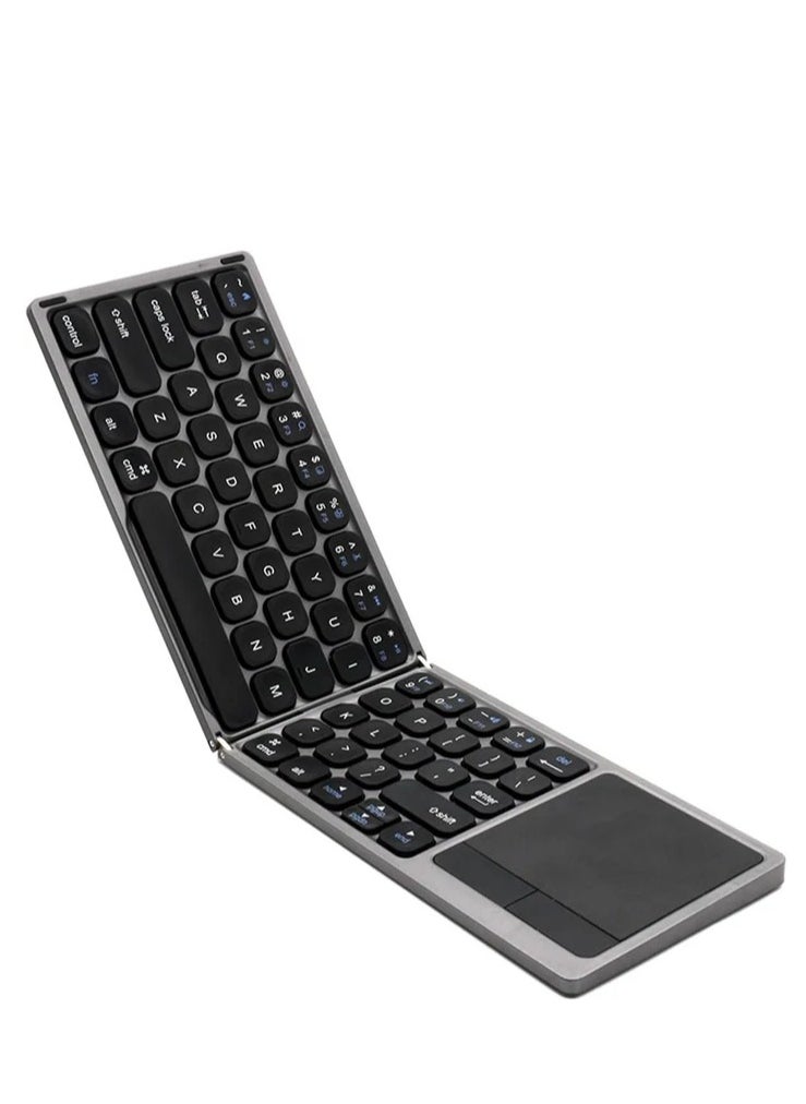 Generic - Wireless Keyboard With Touchpad Foldable - Image 1
