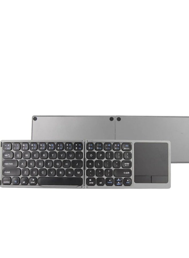 Generic - Wireless Keyboard With Touchpad Foldable - Image 1