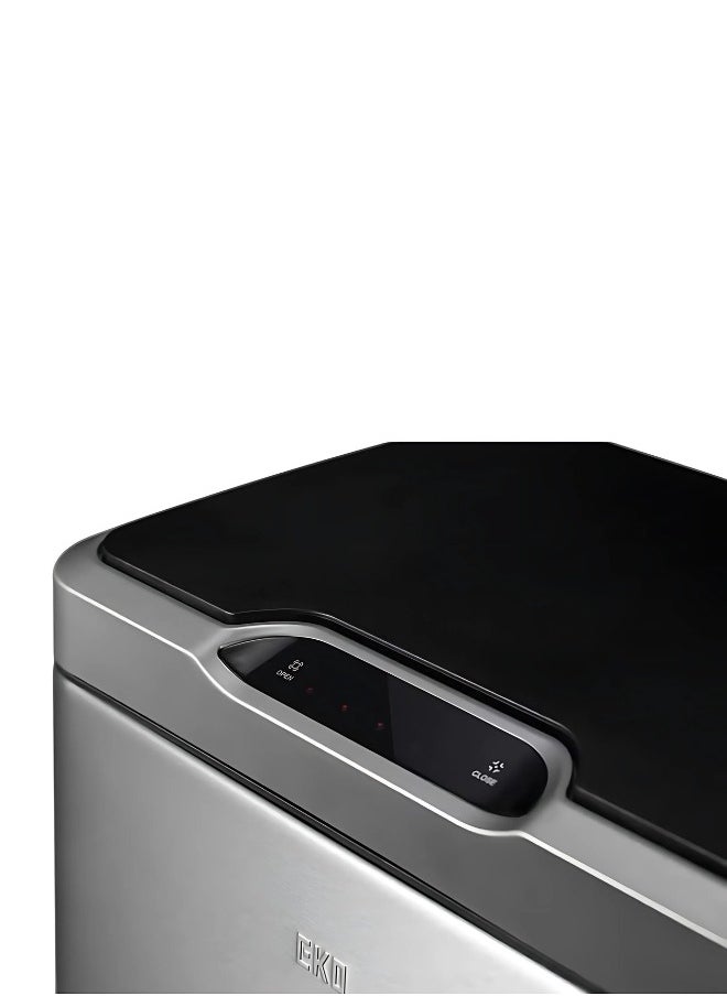 EKO - MIRAGE SERIES | 80L Premium Motion Sensor Trash Bin | Brushed Stainless Steel, Soft-Closing, Fingerprint-Resistant | Metallic Grey Waste Bin for Homes, Offices & Commercial Spaces - Image 1
