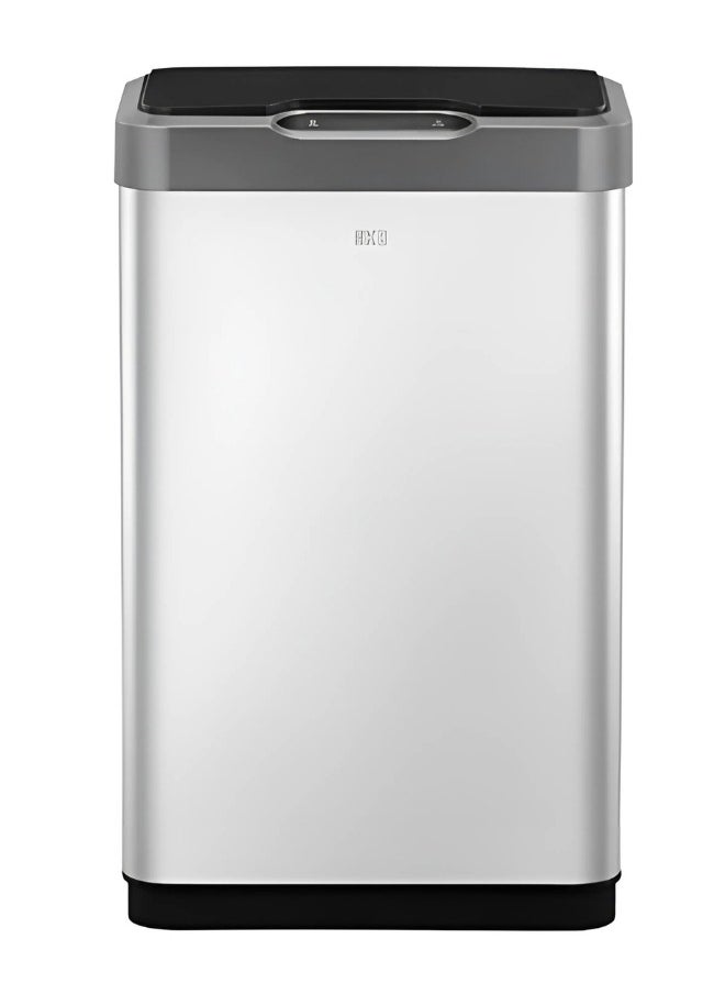 EKO - MIRAGE SERIES | 80L Premium Motion Sensor Trash Bin | Brushed Stainless Steel, Soft-Closing, Fingerprint-Resistant | Metallic Grey Waste Bin for Homes, Offices & Commercial Spaces - Image 1