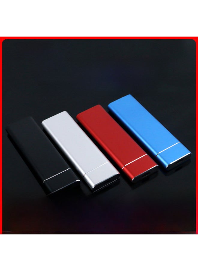 ماركة غير محددة حافظة محرك الأقراص الصلبة USB 3.1 SSD لأجهزة الكمبيوتر المحمولة من الجيل الرابع عشر، صندوق تخزين للكمبيوتر الرقمي، نقل بيانات عالي السرعة - اللون: أحمر  - Image 1
