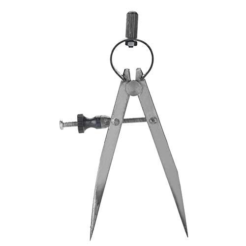 Salmue Spring Caliper Flat Leg Divider, Divider Caliper Measuring Drawing for Jewelry Toolmaker Precision Angle Divider Adjustable Craft Tool - Image 5