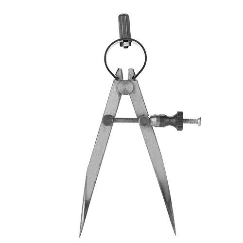 Salmue Spring Caliper Flat Leg Divider, Divider Caliper Measuring Drawing for Jewelry Toolmaker Precision Angle Divider Adjustable Craft Tool - Image 1