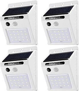 TORCHSTAR TORCHSTAR Outdoor LED Solar Powered Motion Sensor Light, IP65 Waterproof Cordless Outdoor Wall Lighting for Driveway,  - Image 1