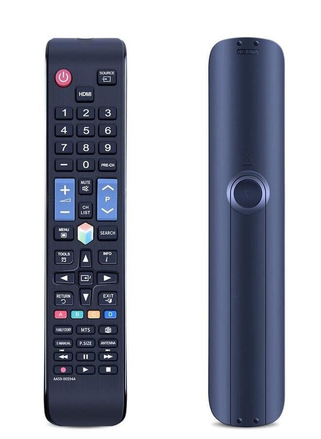 Zaboon - Aa59-00594A Replacement Remote Control Fit For Samsung 3D Smart Lcd Led Hdtv Tv 50Uh5203 Un46D7000 Un55F7100 Un55D8000 Pn60F5500 Un65F7100 Un46D8000 Un46D7900 - Image 1