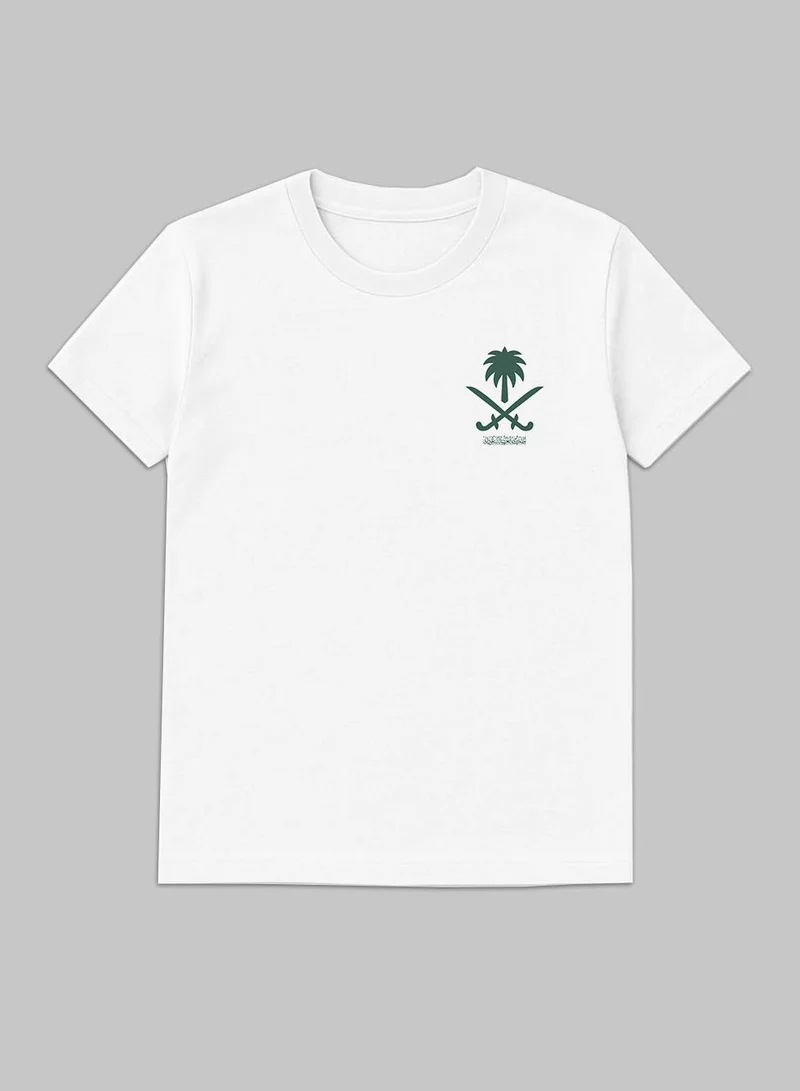 Lowha Cotton T-Shirt for Saudi National Day or Everyday Saudi Pride Wear for Women & Men