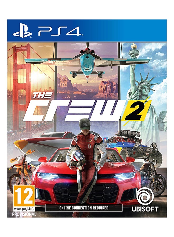 أوبيسوفت لعبة "The Crew 2" (إصدار عالمي) - سباق - playstation_4_ps4 - Image 1