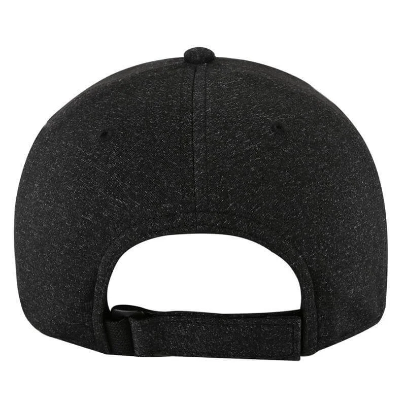 سانثوم Santhome Storm Textured 6-Panel Cap for Men & Women, Lightweight Breathable Recycled Polyester Casual Baseball Cap, Adjustable Velcro Strap | Structured Fit Curved Visor | Premium Everyday Comfort Hat