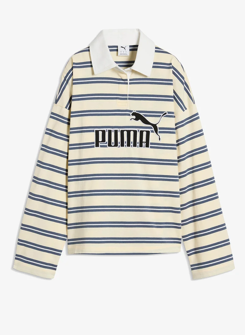 Puma Essential Elevated No. 1 Logo Oversized Polo