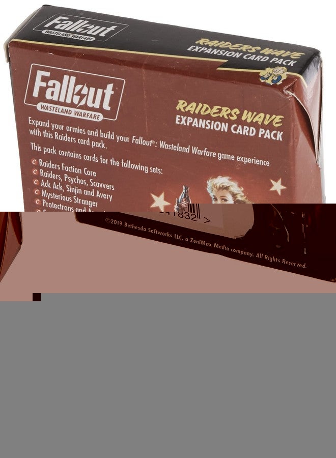 Modiphius Fallout Wasteland Warfare Raiders Wave Exp. Card Pack Fallout Access. - Image 3