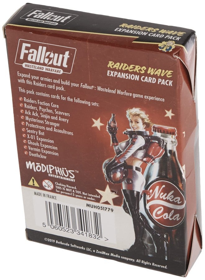 Modiphius Fallout Wasteland Warfare Raiders Wave Exp. Card Pack Fallout Access. - Image 5