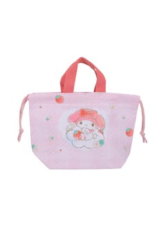Miniso Carry your lunch in this charming My Melody-themed drawstring bento bag. 