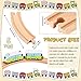 Liliful Pack of 8 Wood Train Track Expansion Packs Compatible with Most Train Tracks63 x 157 x 063 InchCurved - Image 4