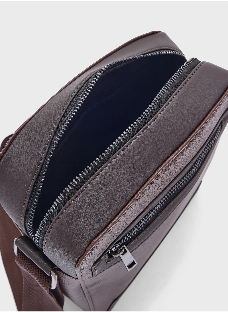روبرت وود Smart Crossbody Messenger Bag