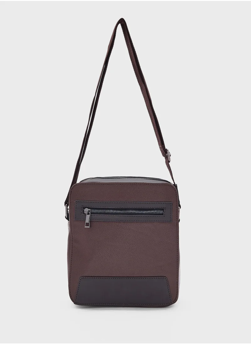 Robert Wood Smart Crossbody Messenger Bag