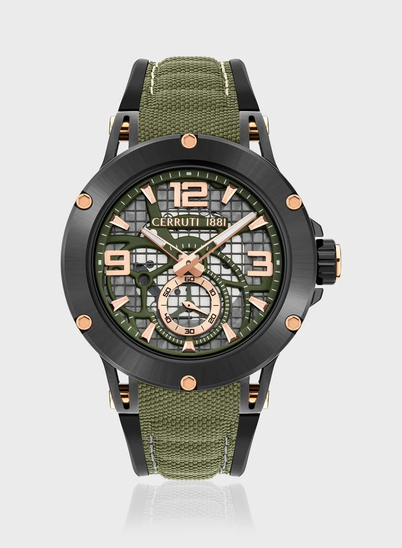 CERRUTI 1881 Round Analog Watch