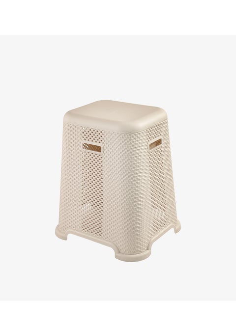 Non-Slip Step/Seat Stool in Knit Design