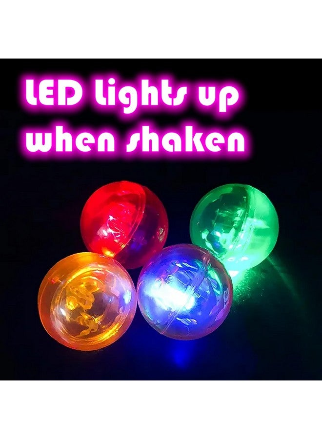 في جراسب لعبة كرة مرتدة مضيئة بضوء LED مقاس 2.5 بوصة بوجوه تعبيرية من VGRASSP للأطفال - أضواء ملونة وامضة عند ارتدادها - هدية إرجاع - تصميم ملون وإيموجي حسب المخزون (عبوة من 12 قطعة) - Image 4