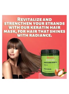 Maxcare Maxcare Quyaa Keratin Hair Mask With Argan Oil 17FL.oz / 1000ml  - Image 2