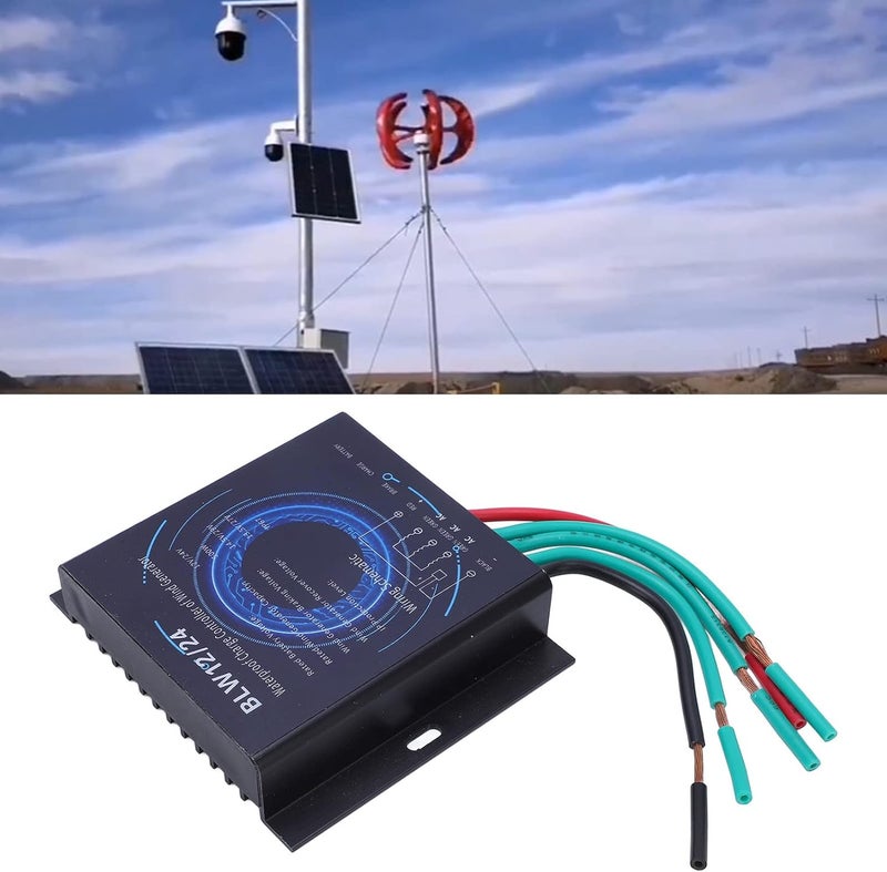 Jeanoko Wind Generator Controller Control for Power 500W 12V 24V for Outdoor Use - Image 5